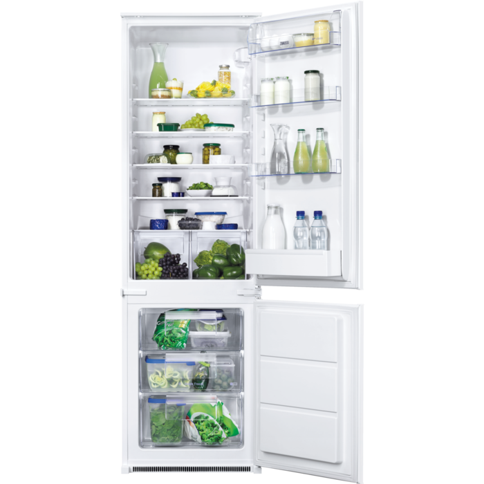 Zanussi H1772xw540xd549 50 50 Frost Free Integrated Fridge Freezer Wren Kitchens