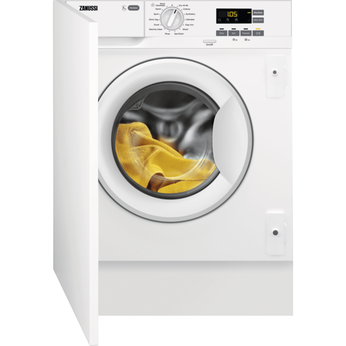 Zanussi - Integrated washing machine - Z712W43BI