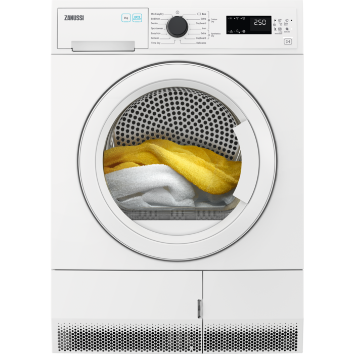 Condenser Tumble Dryer 7.0 kg Condenser dryer Zanussi