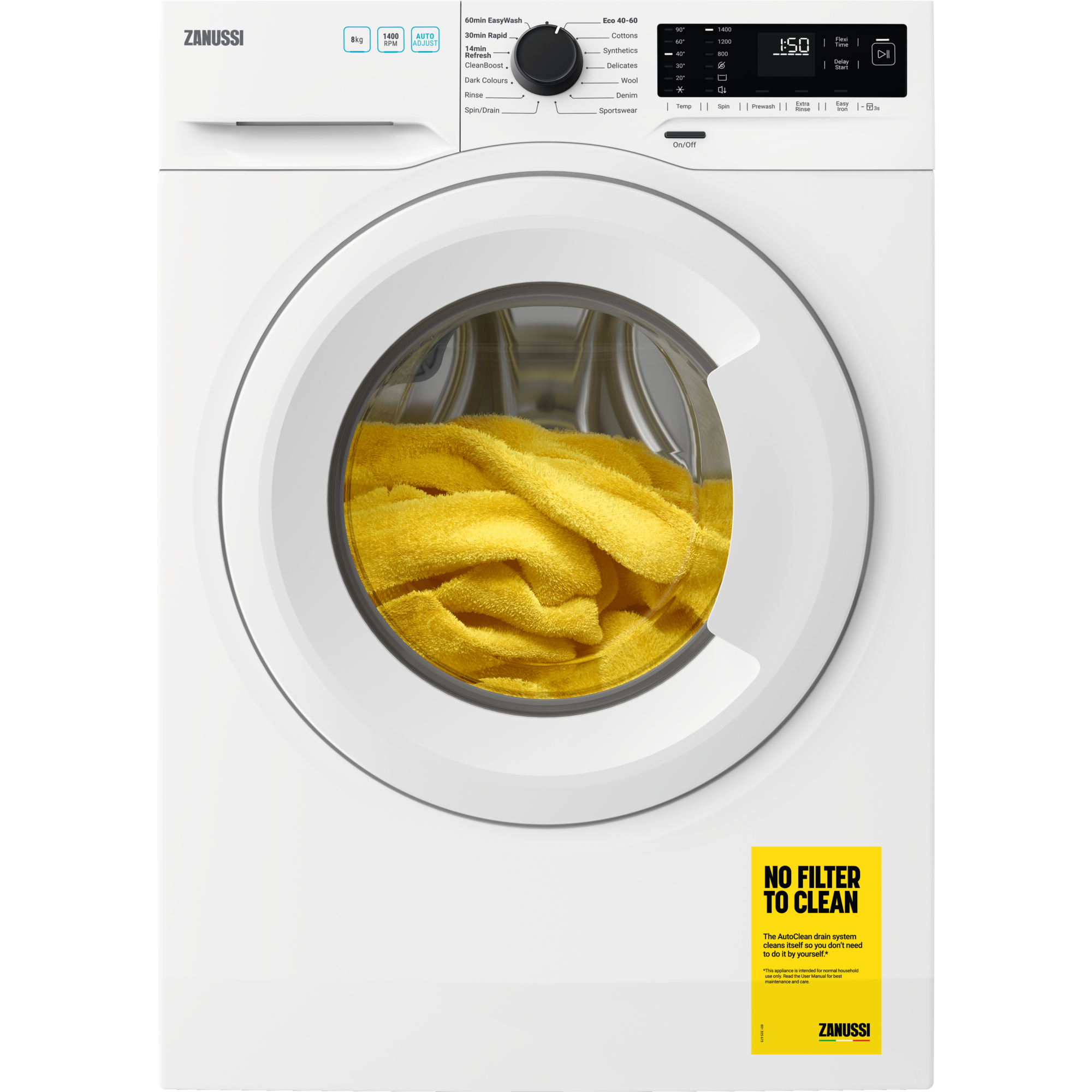 8 kg washing machine Zanussi