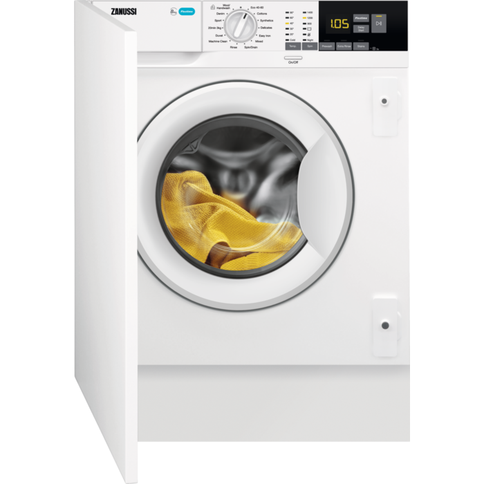 Washing Machine 8.0 kg 1351 rpm Integrated washing machine Zanussi
