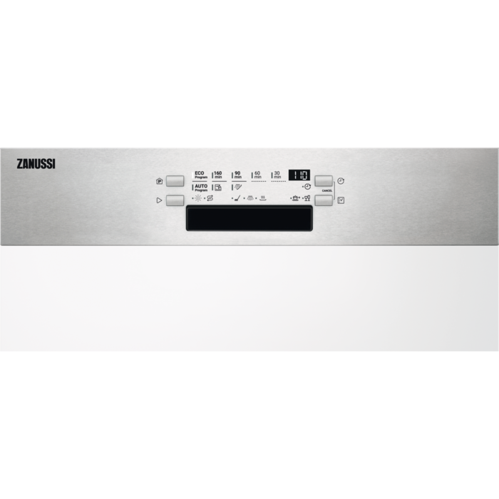 AirDry Technology Full Width (60cm) Integrated dishwasher Zanussi