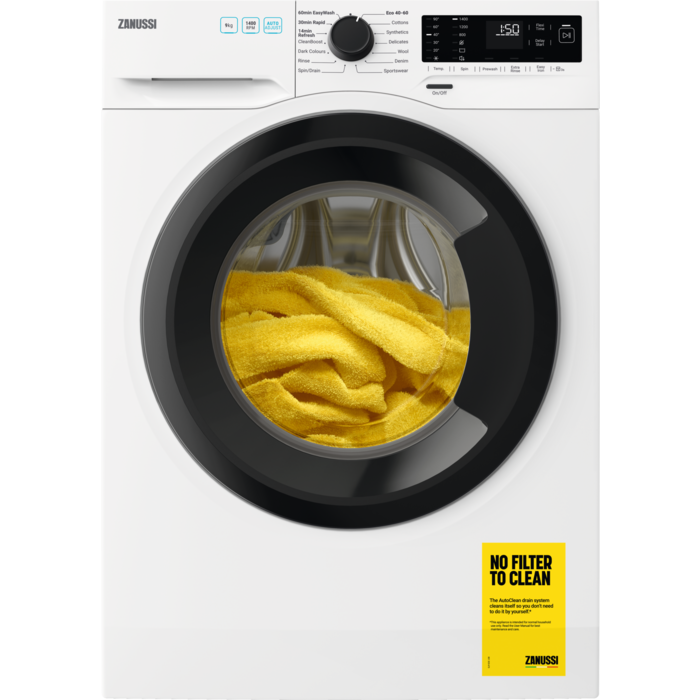 Zanussi - 9 kg washing machine - ZWF942F1DG