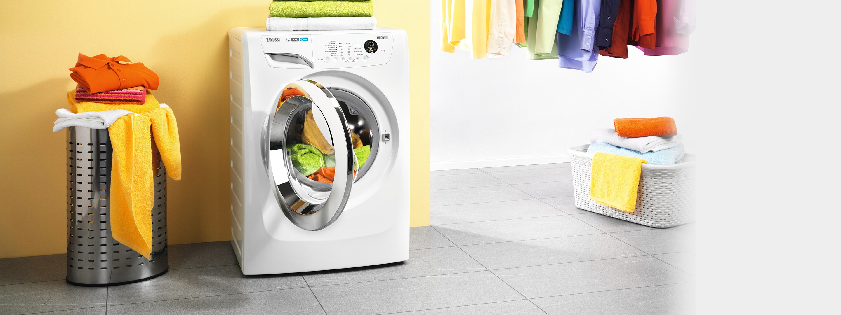 Zanussi Washing Machines Integrated & Freestanding Zanussi